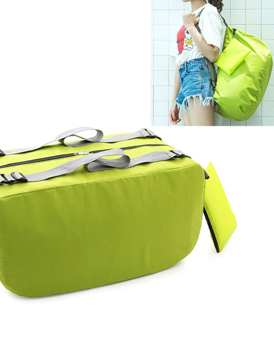 Bolso Mochila GoPack Plegable de Viaje