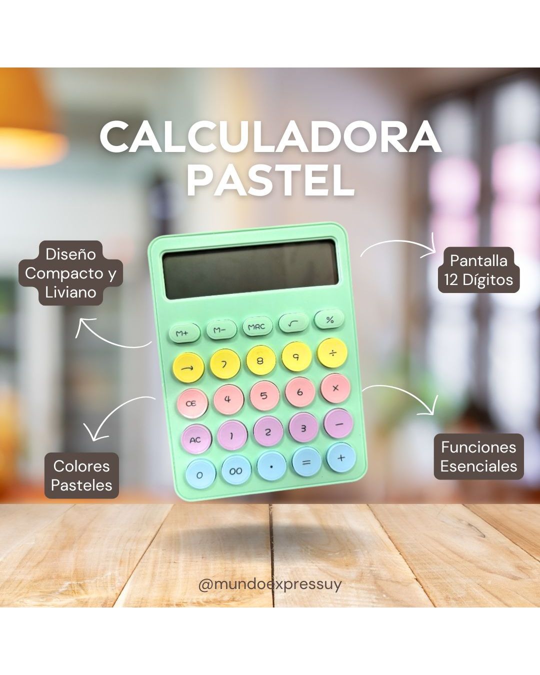 Calculadora Candy Pastel