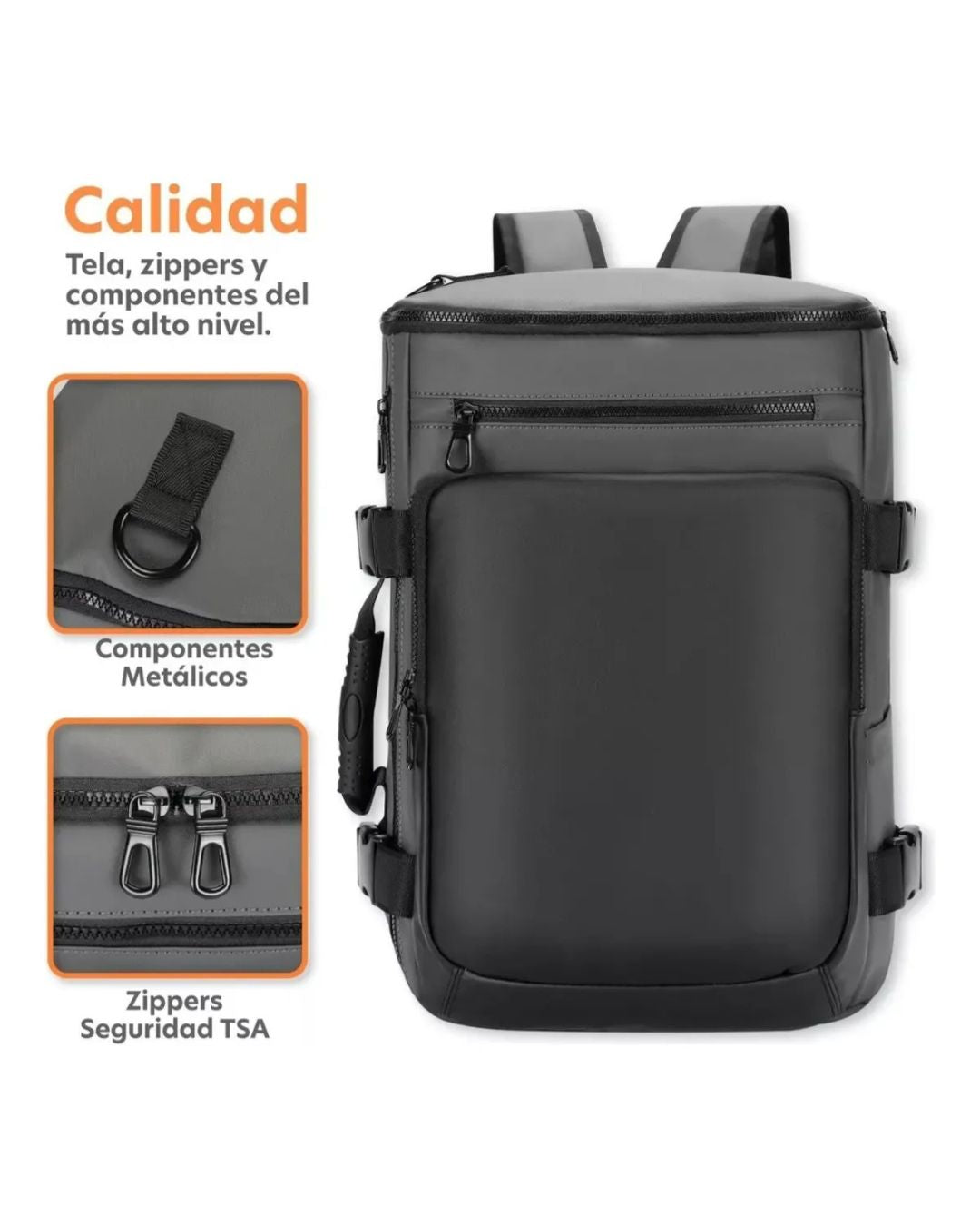 Mochila Urban Armor 3 en 1 - Bolso, Mochila, Maletin