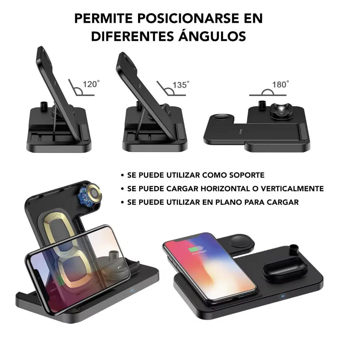 Estación de Carga Apple 4 en 1