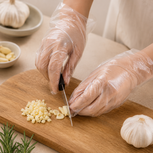 Guantes Descartables Multiusos Limpieza/Alimentos 100 Piezas