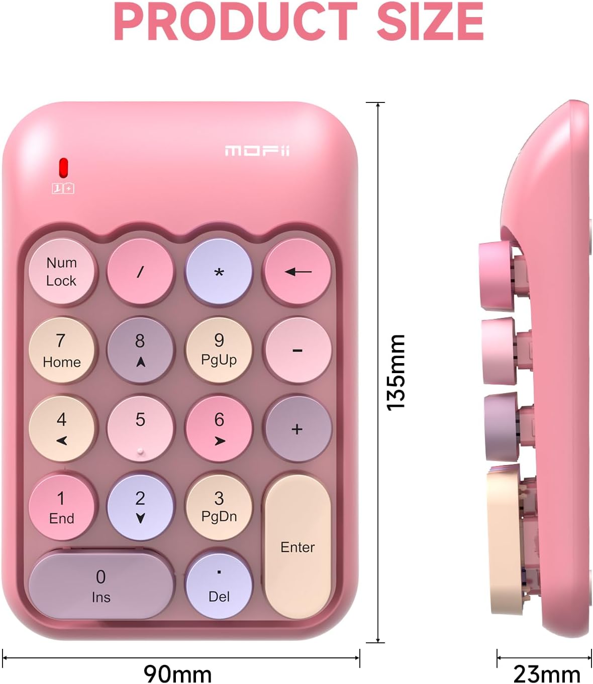 Teclado Numérico Inalámbrico