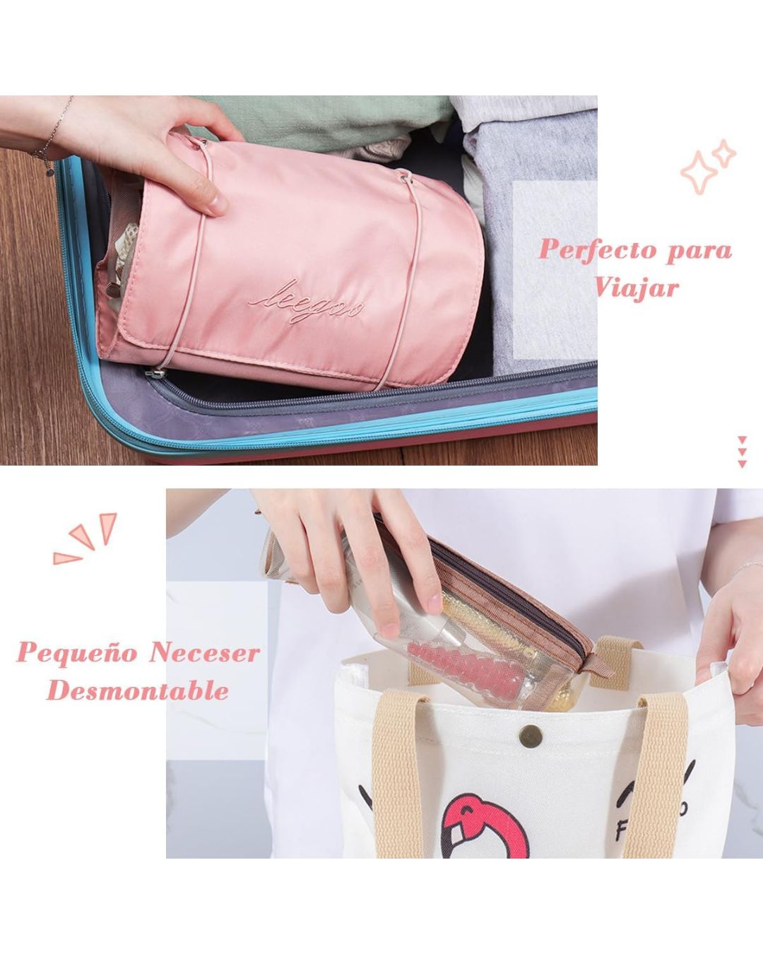 Neceser Blossom - Estuches Desmontables