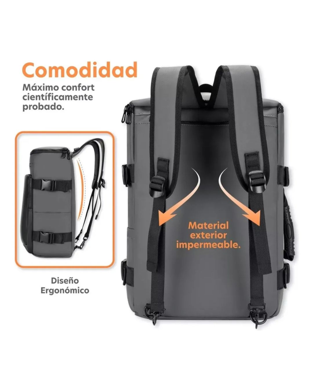 Mochila Urban Armor 3 en 1 - Bolso, Mochila, Maletin