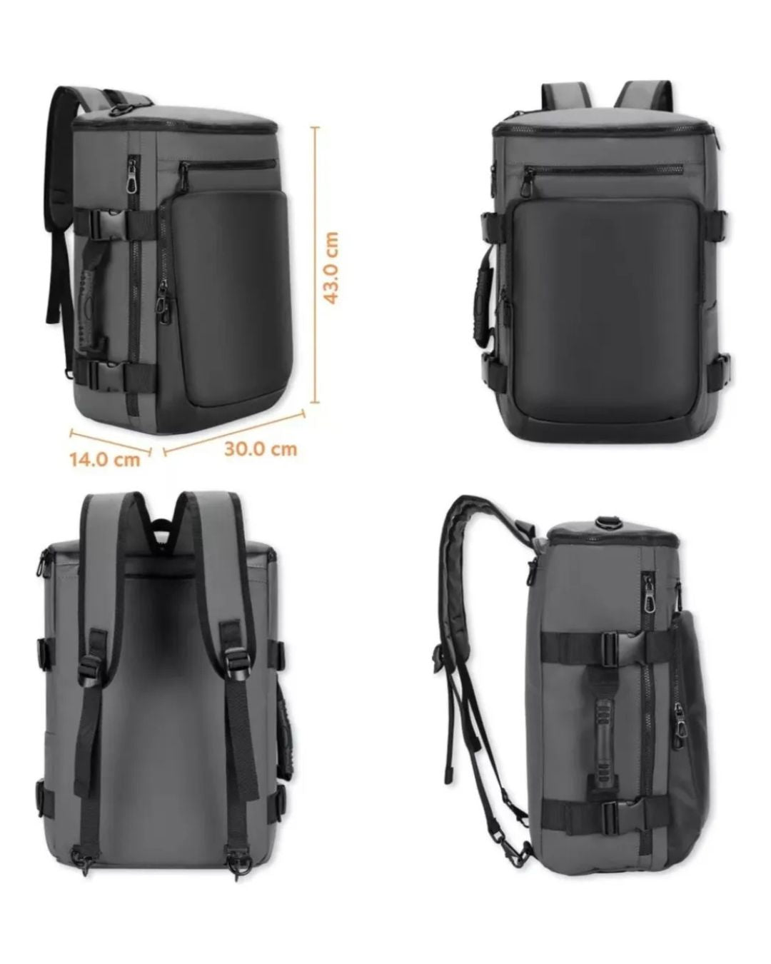 Mochila Urban Armor 3 en 1 - Bolso, Mochila, Maletin