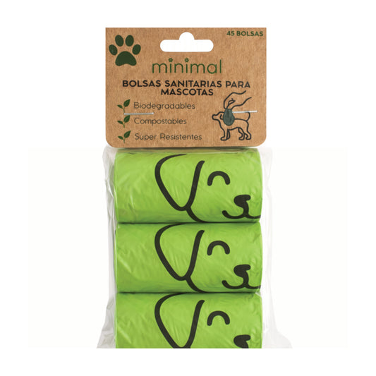 Bolsas Sanitarias para Mascotas Minimal - Biodegradables