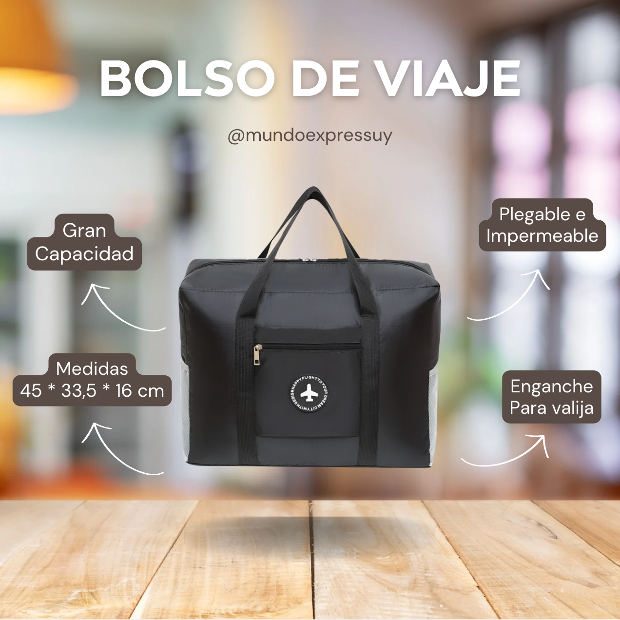 Bolso Plegable de Viaje