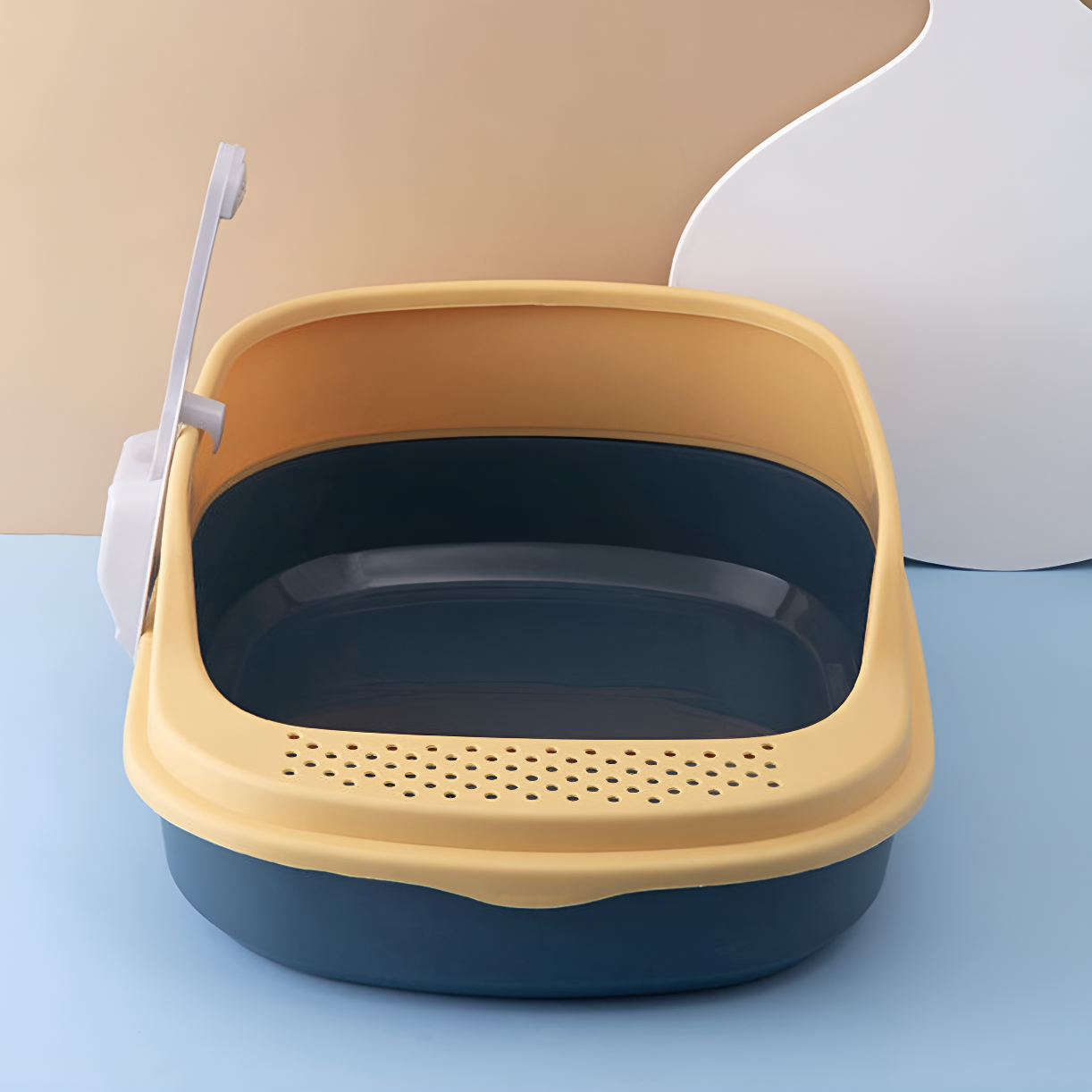Caja de Arena de Plástico para Gatos