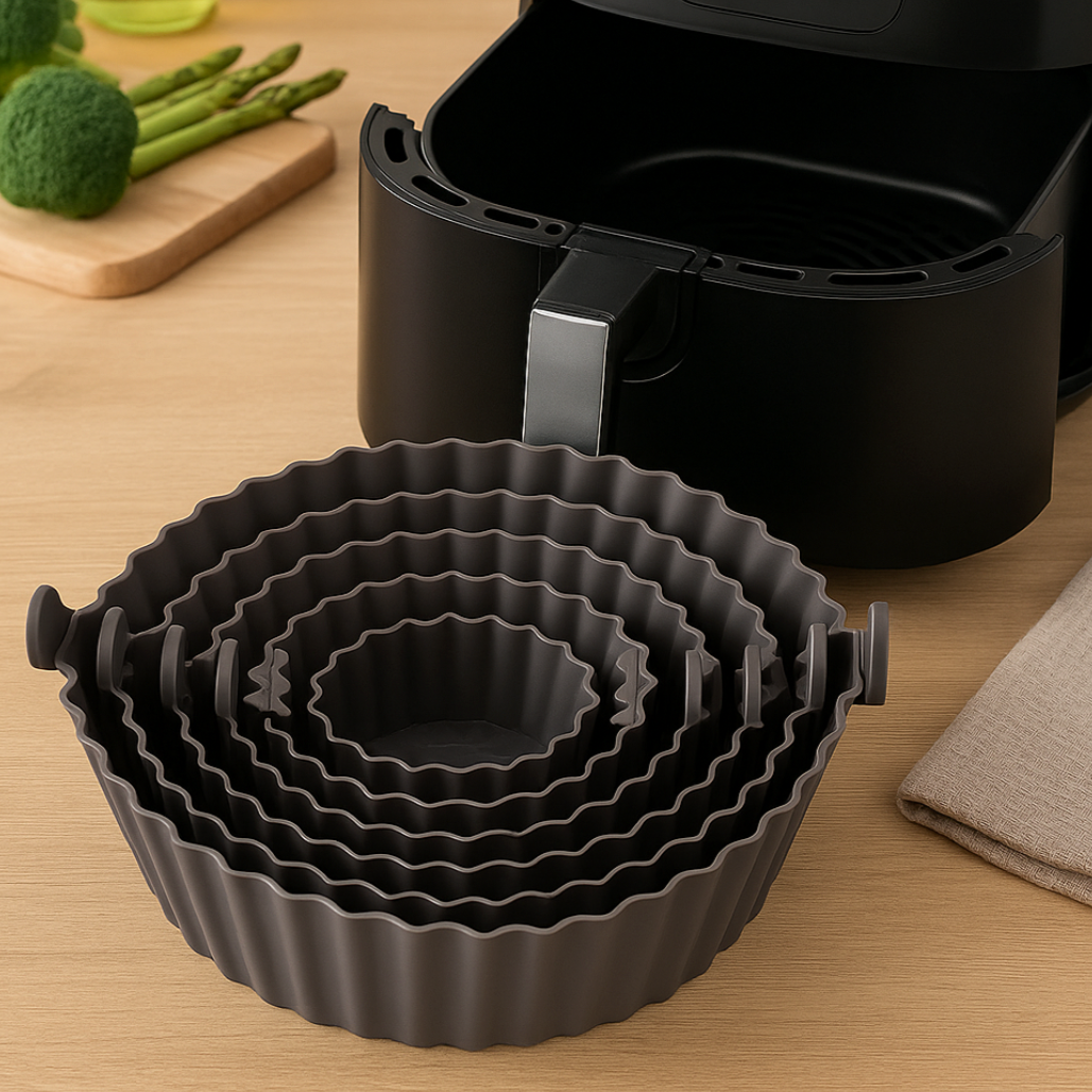 Set de Moldes de Silicona para Airfryer 6 Piezas