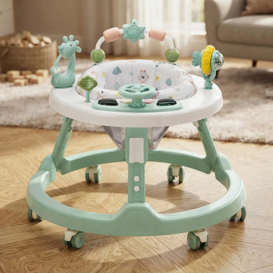 Andador Para Bebé Con Juegos Y Actividades Celeste