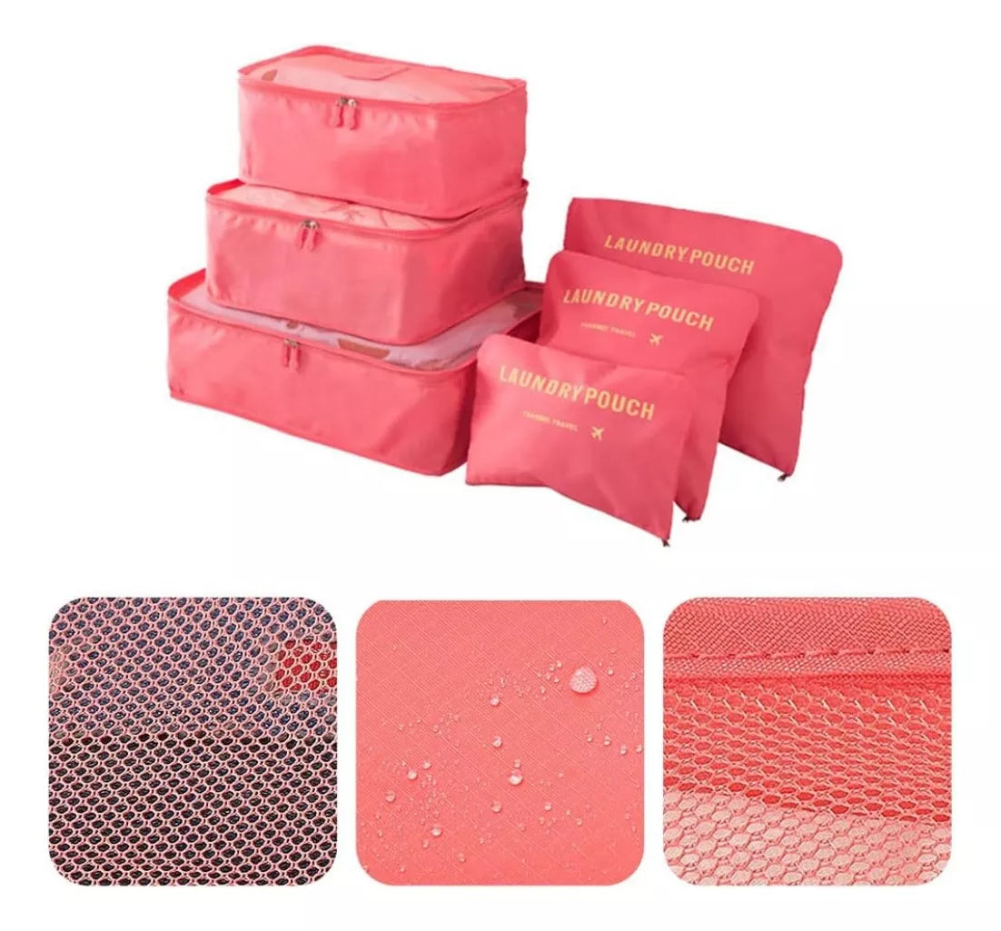 Set Organizadores Secret Pouch x6