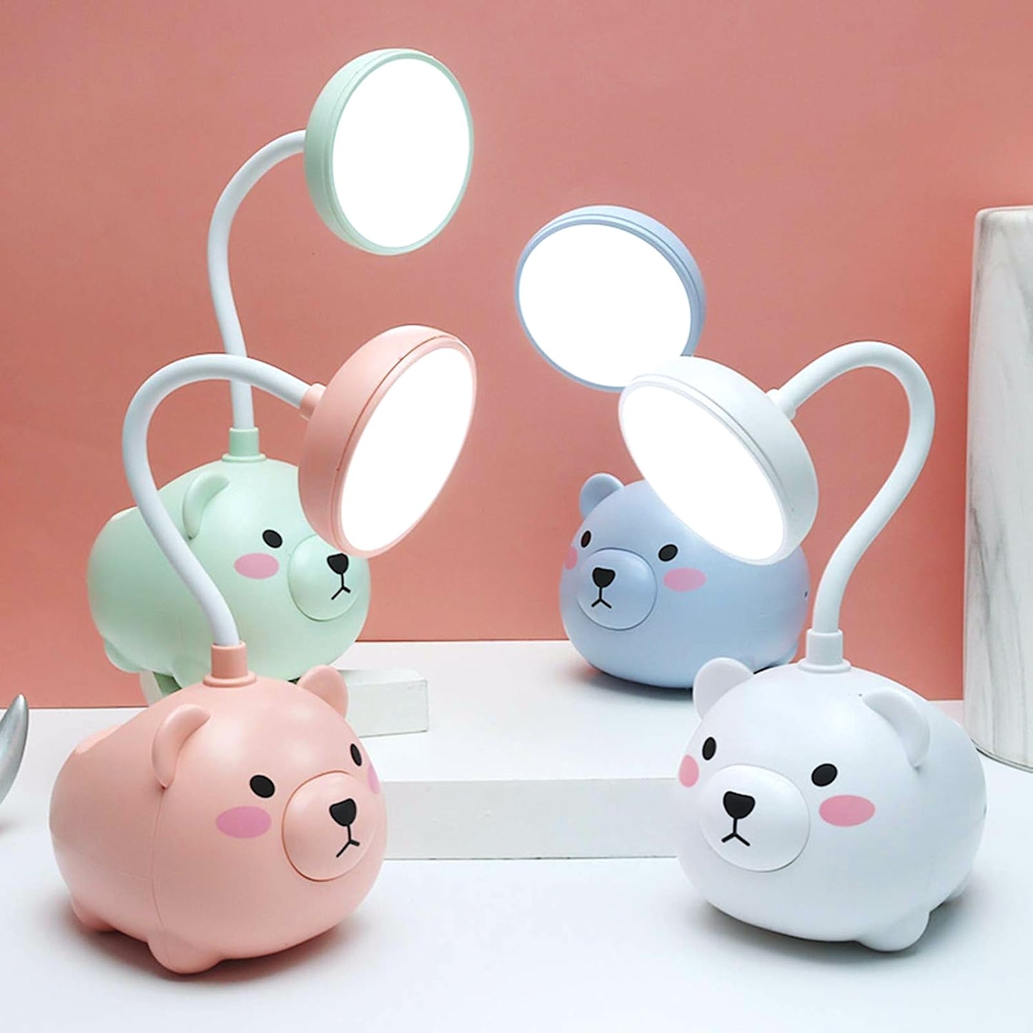 Lámpara Led Oso con Portalápices