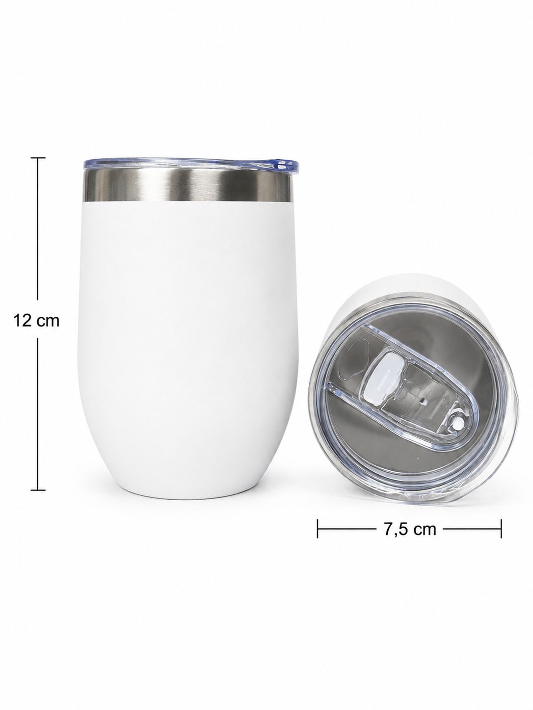 Vaso Térmico de Acero Inoxidable con Tapa Hermética 360ml