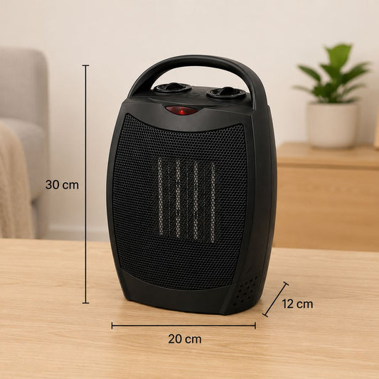 Calefactor Cerámico Portátil con Termostato – 1500W
