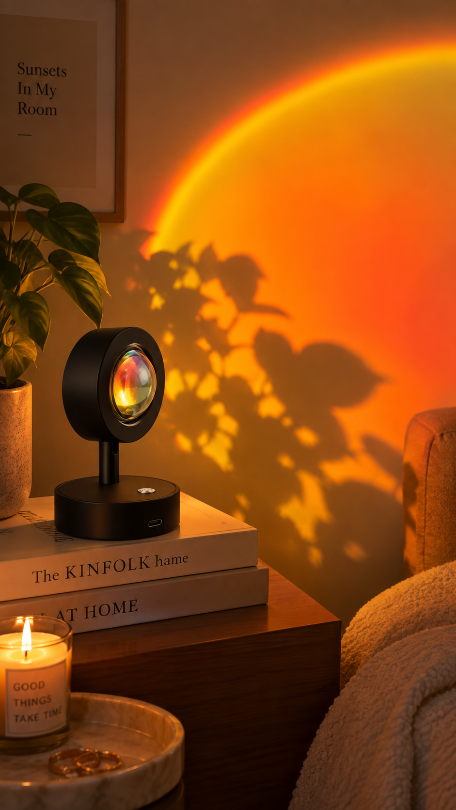 Lámpara Sunset Led Proyector Atardecer Mini