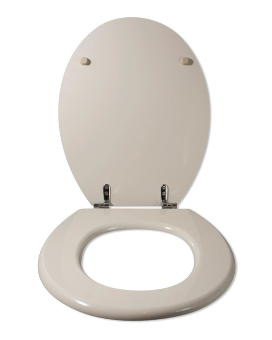 Asiento para Inodoro Universal Oval Herraje Metálico