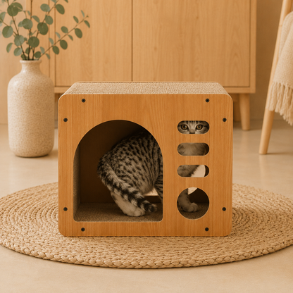 Box Rascador para Gatos