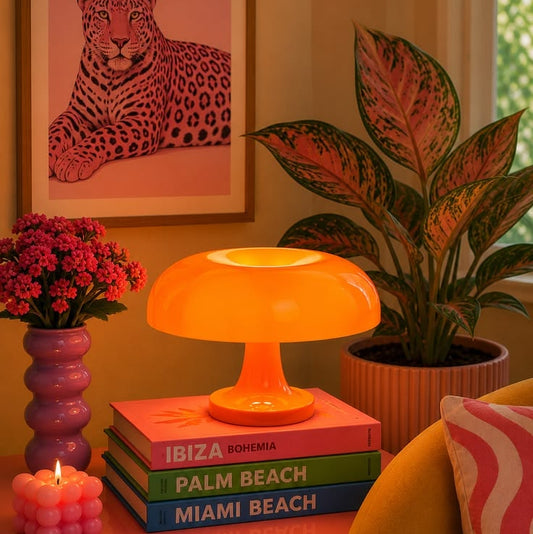Lámpara Mushroom Lamp Naranja