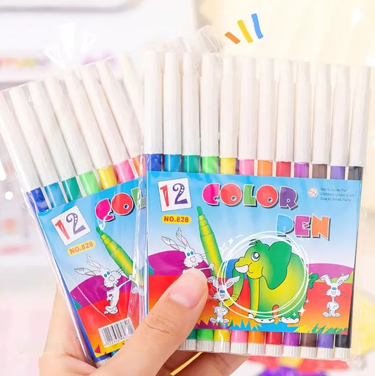 Mini Marcadores Finos x12