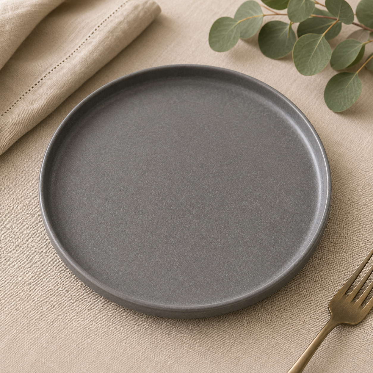 Plato de Cerámica Bruma 20cm