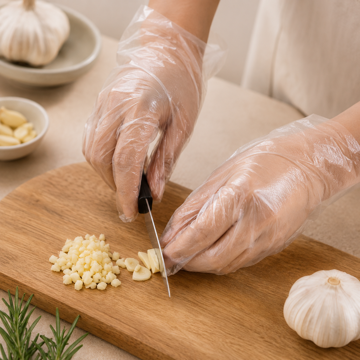 Guantes Descartables Multiusos Limpieza/Alimentos 100 Piezas