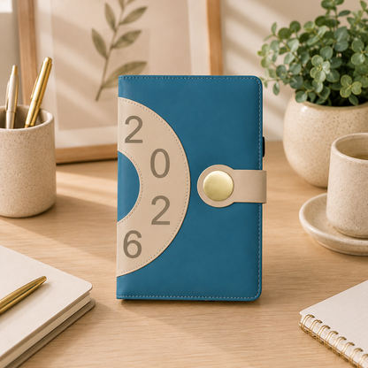 Agenda Diaria 2026 Retro Chic Diseño Vintage