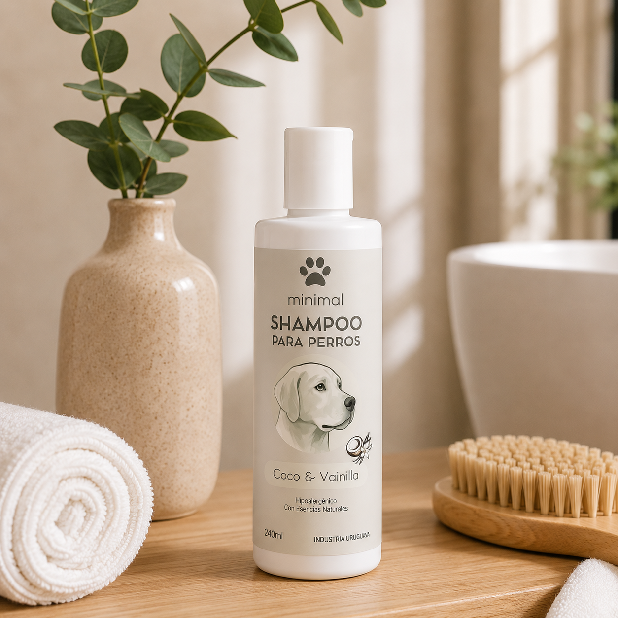 Shampoo Hipoalergénico para Perros Minimal 240ml