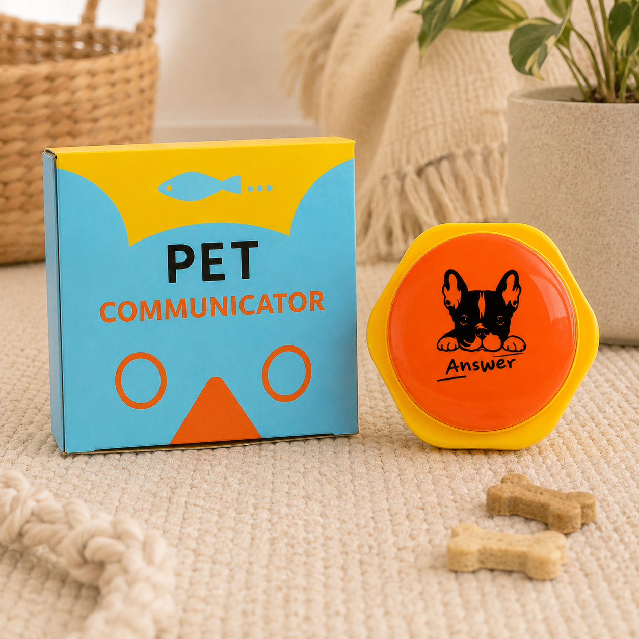Botón de Comunicación para Mascotas