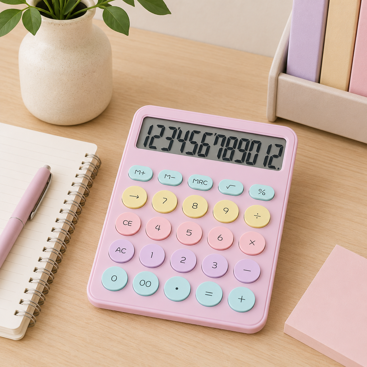 Calculadora Candy Pastel