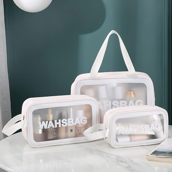 Set Washbag Neceser Impermeable - 3 Piezas
