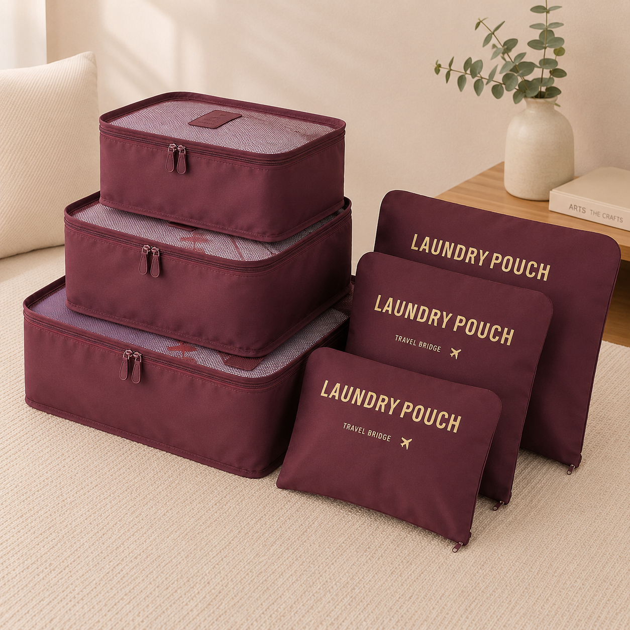 Set Organizadores Secret Pouch x6