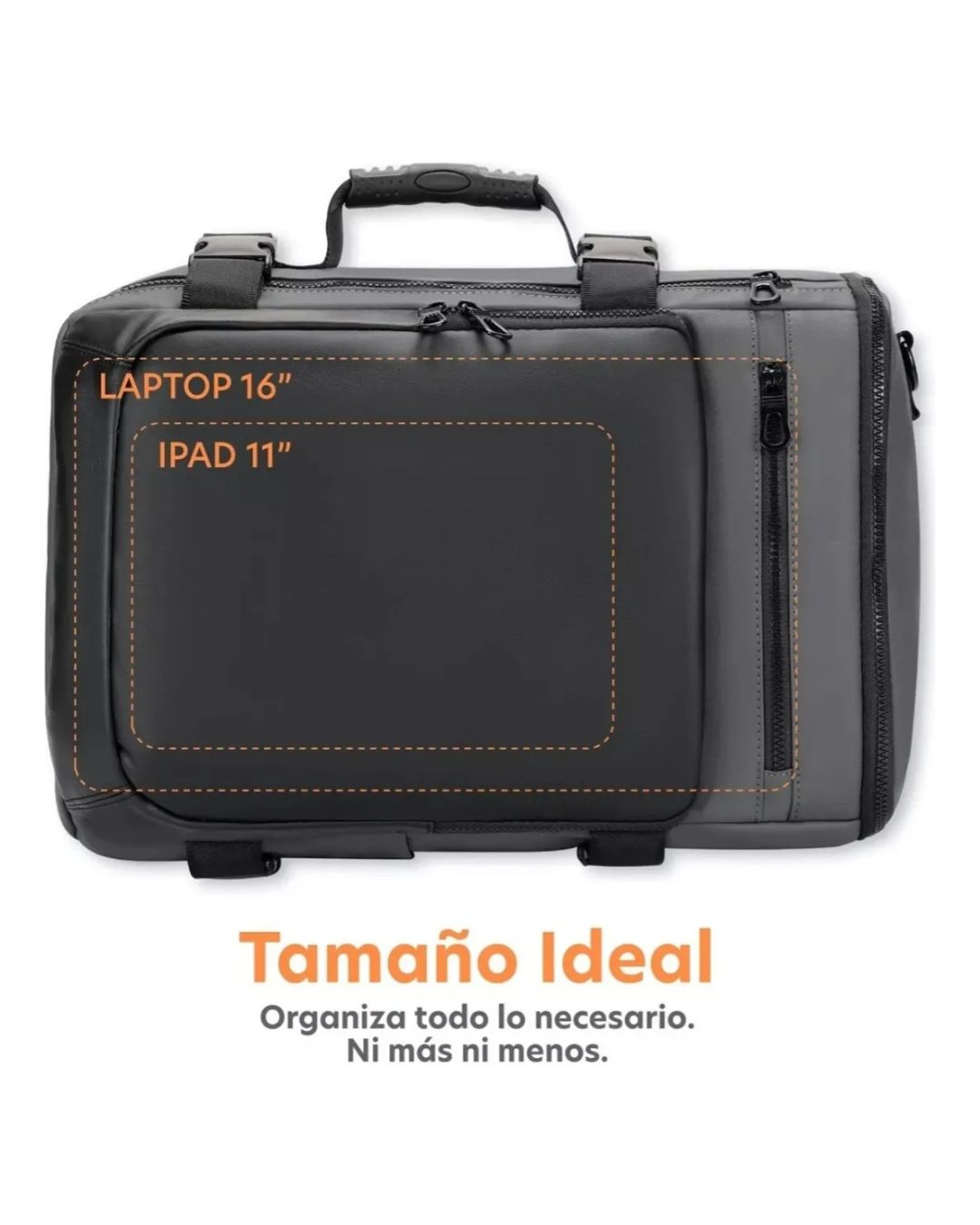 Mochila Urban Armor 3 en 1 - Bolso, Mochila, Maletin