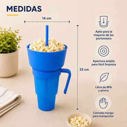 Vaso Viral Bebida + Snack
