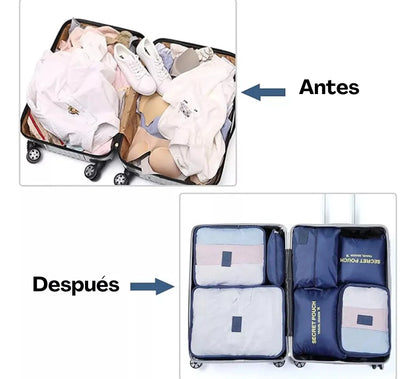 Set Organizadores Secret Pouch x6