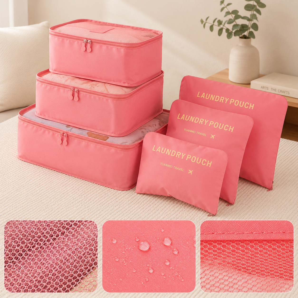 Set Organizadores Secret Pouch x6