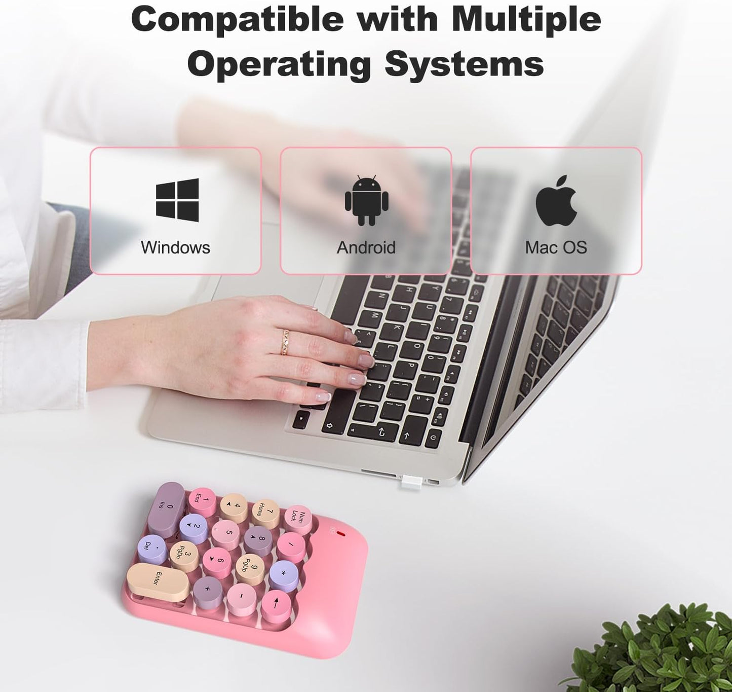 Teclado Numérico Inalámbrico