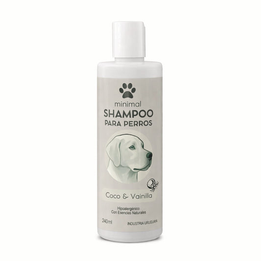 Shampoo para perros Minimal 240ml - Coco & Vainilla