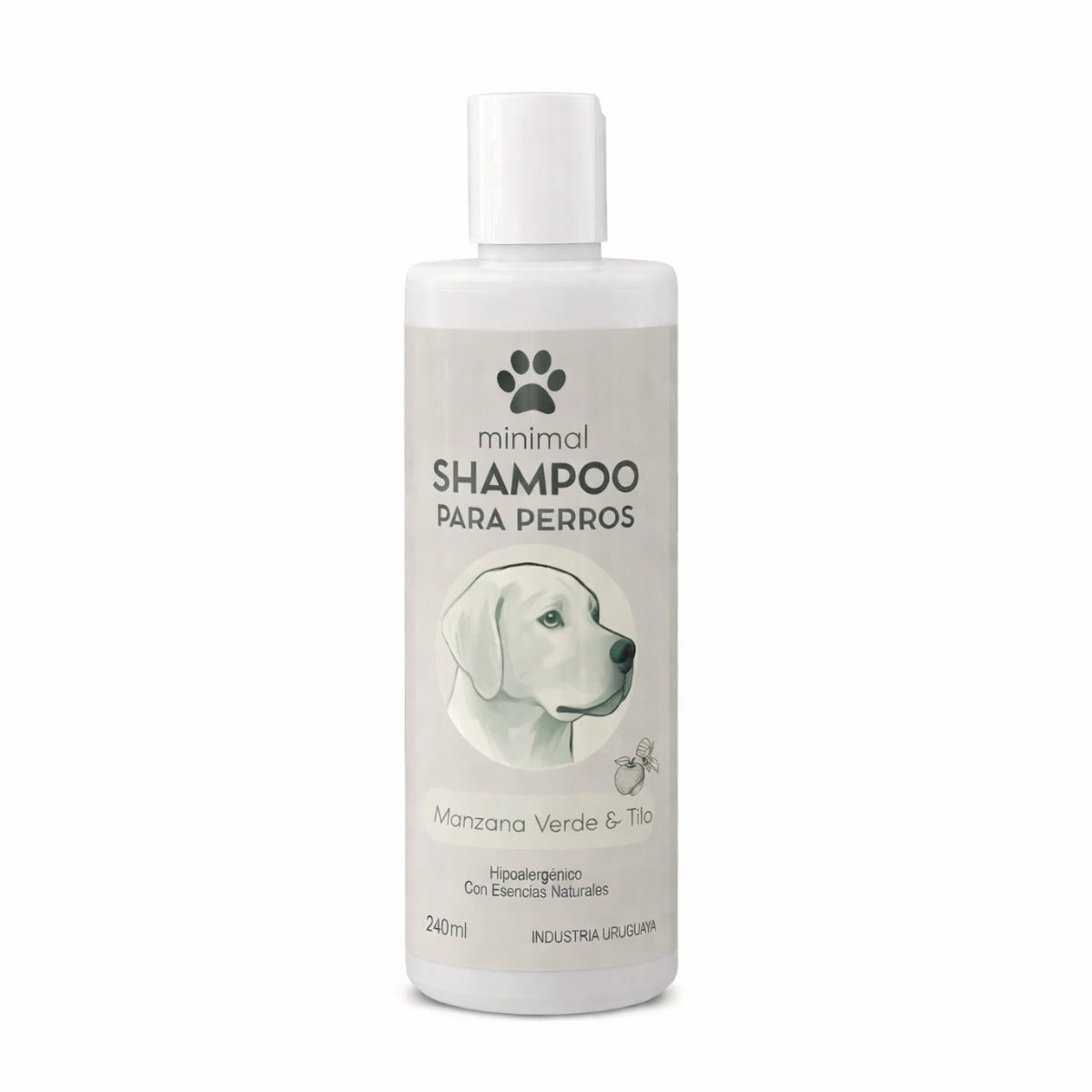 Shampoo para perros Minimal 240ml - Manzana Verde & Tilo