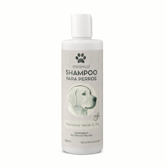 Shampoo para perros Minimal 240ml - Manzana Verde & Tilo