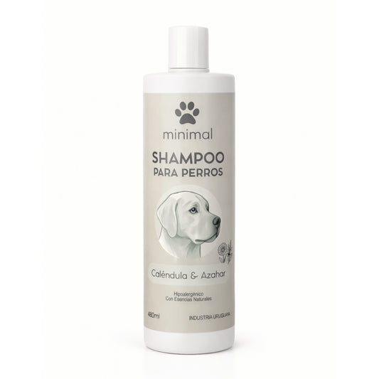 Shampoo para perros Minimal 480ml - Caléndula & Azahar