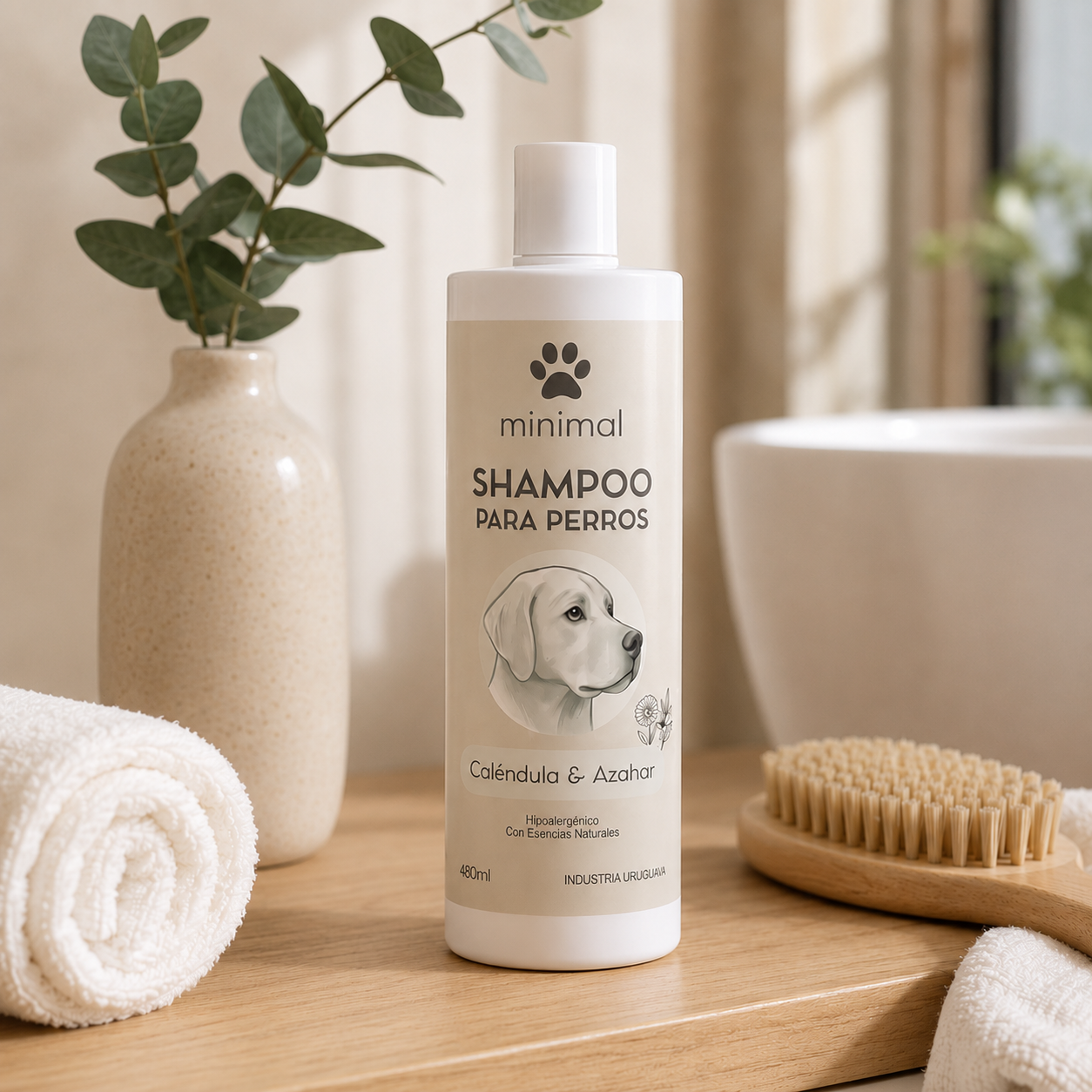 Shampoo Hipoalergénico para Perros Minimal 480ml