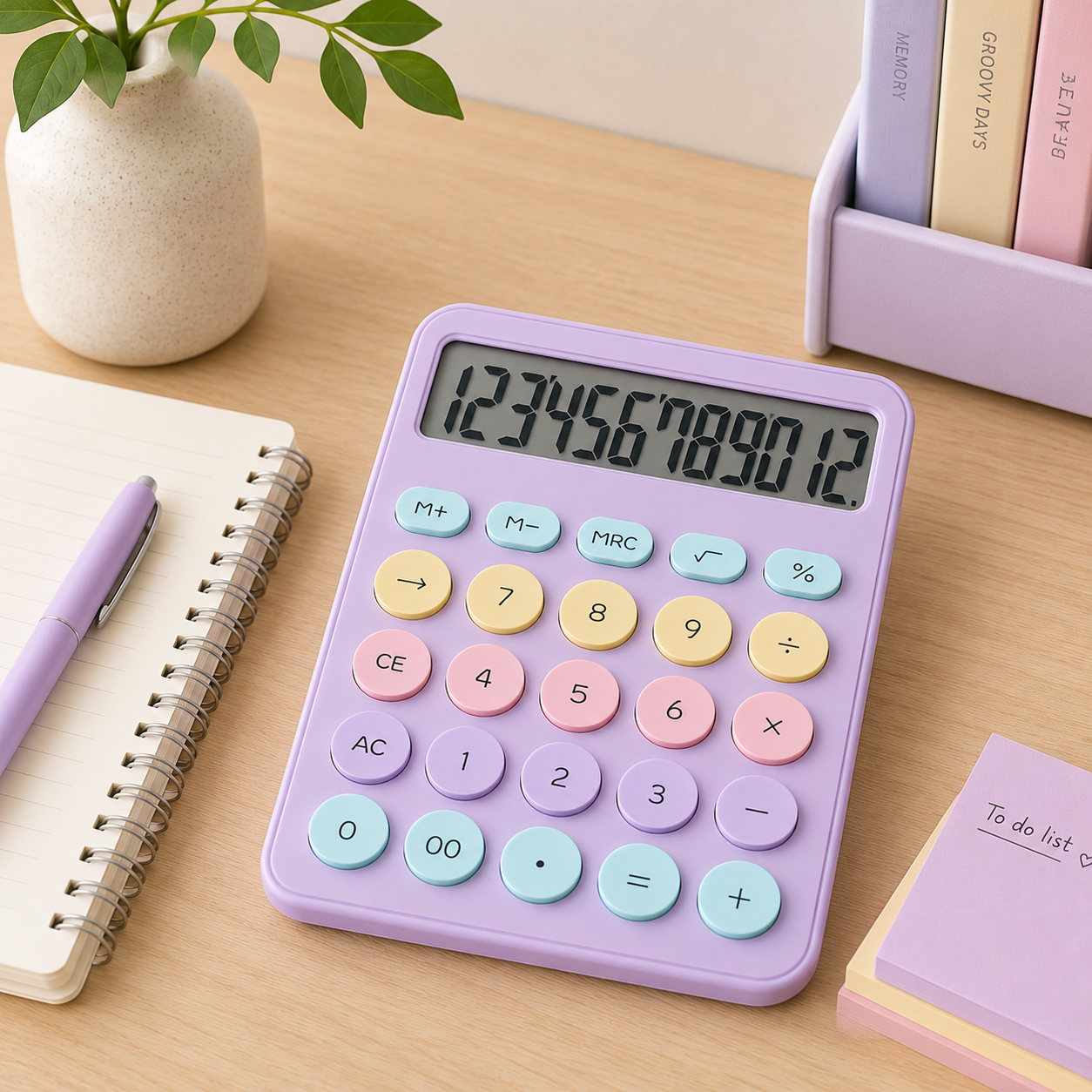 Calculadora Candy Pastel