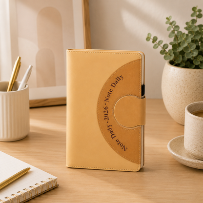 Agenda Diaria Note Daily 2026 Mundo Express