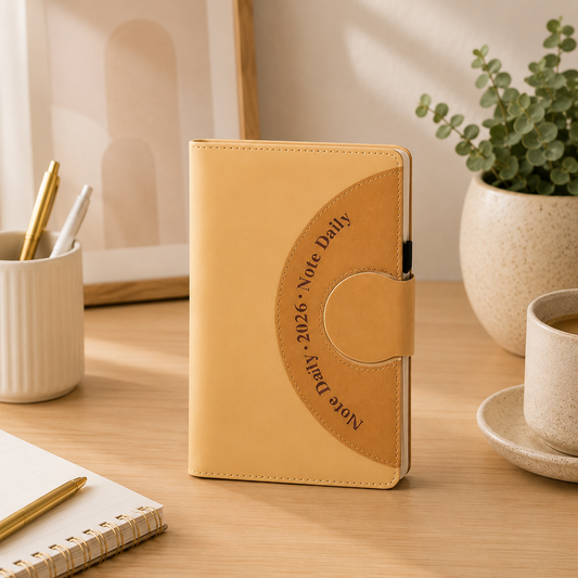 Agenda Diaria Note Daily 2026 Mundo Express