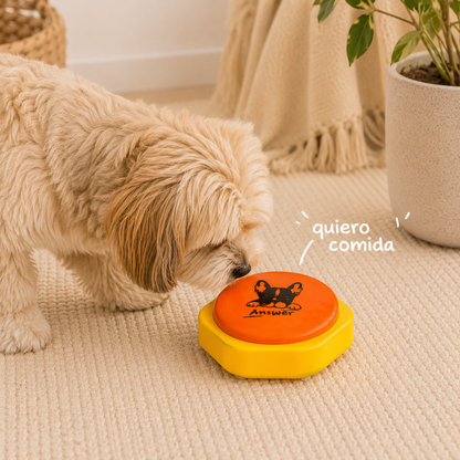 Botón de Comunicación para Mascotas