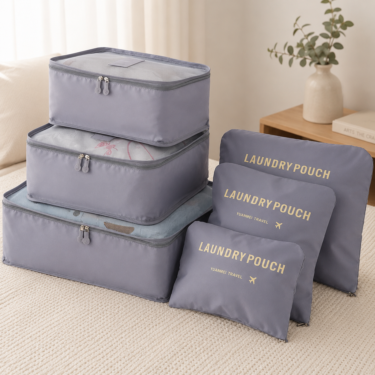 Set Organizadores Secret Pouch x6