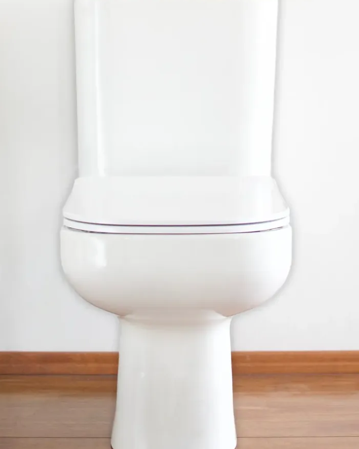 Asiento para Inodoro Universal Cuadrada de Resina