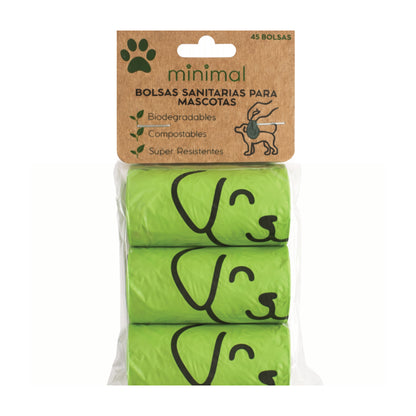 Bolsas Sanitarias para Mascotas Minimal - Biodegradables