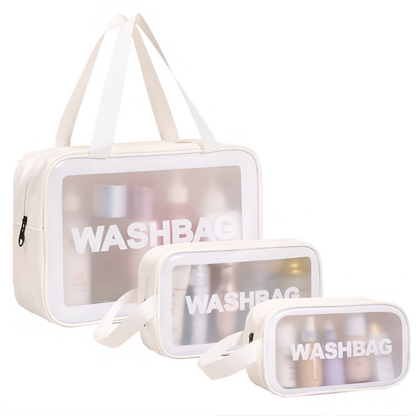 Set Washbag Neceser Impermeable - 3 Piezas