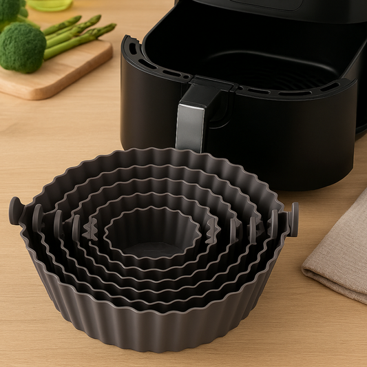 Set de Moldes de Silicona para Airfryer 6 Piezas
